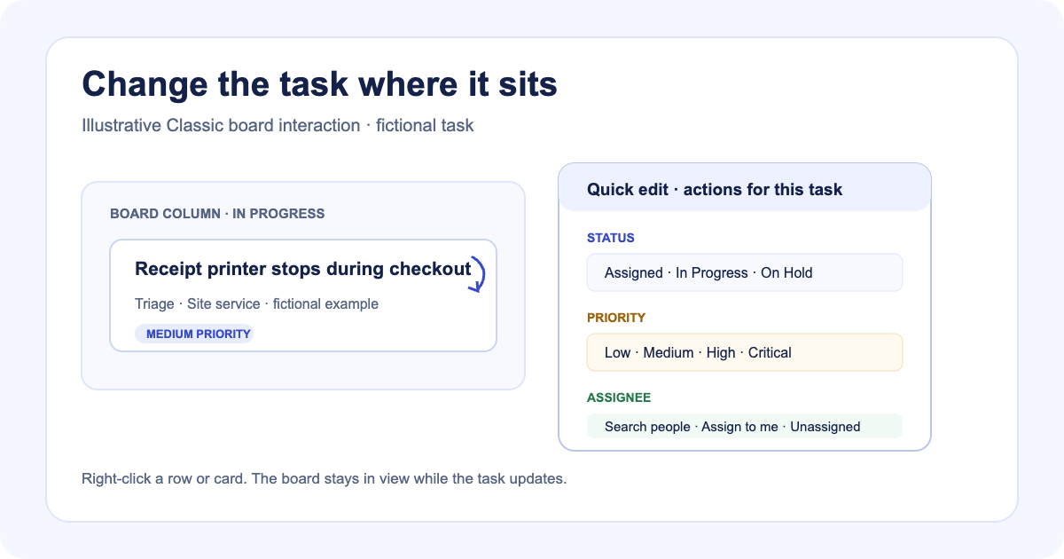 Introducing task quick edit in Classic